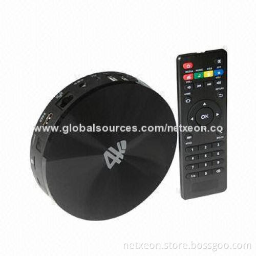 Google's Android-based TV Set-top Box with Quick Access to Favorite Website